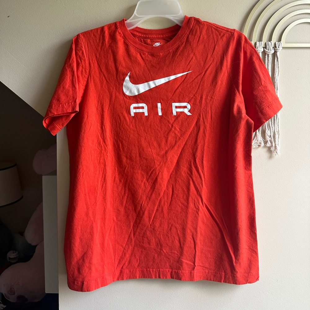 Nike Orange Tee with White Logo